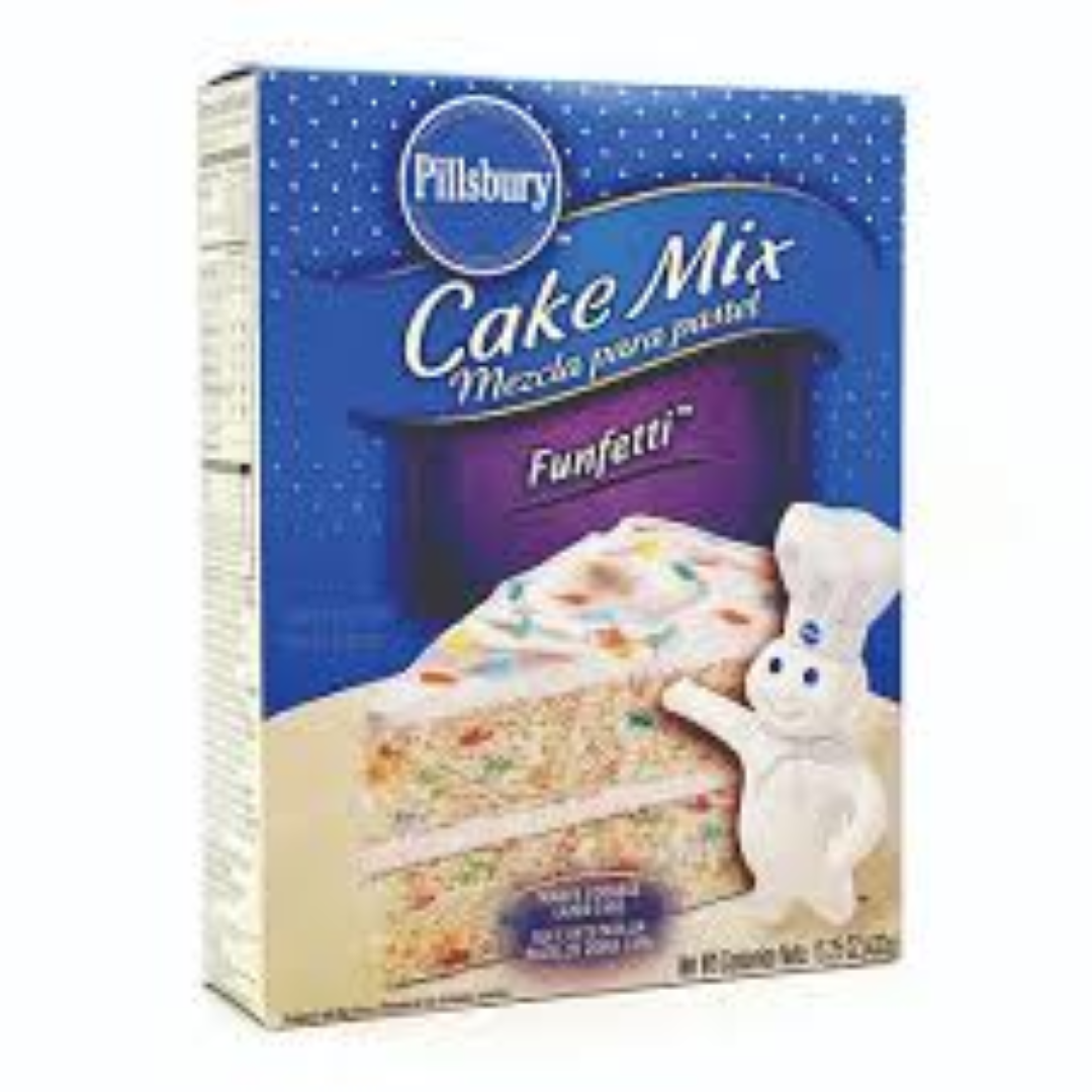 PILLSBURY CAKE MIX FUNFETTI 432G